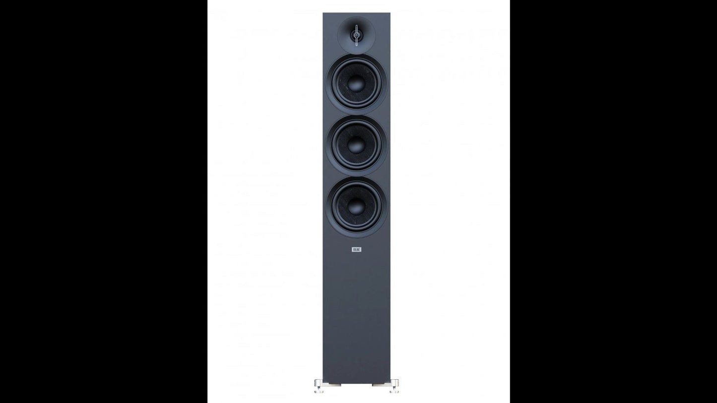 ELAC Debut 3.0 3-Way DF63 6.5" Floorstanding Speaker for Home Theater, Black Eac