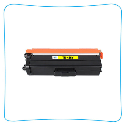 2PK TN436 Yellow Toner Compatible With Brother MFC-L9570CDW L8900CDW HL-L8260CDW