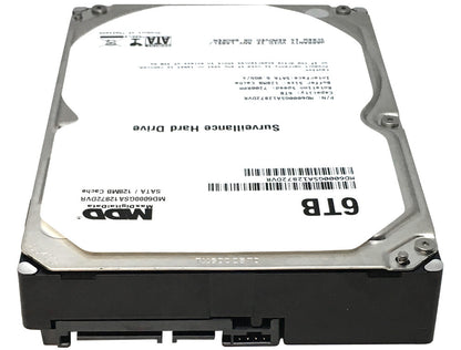 MDD 6TB 7200RPM 128MB Cache SATA 6.0Gb/s 3.5" Hard Drive for Surveillance / CCTV