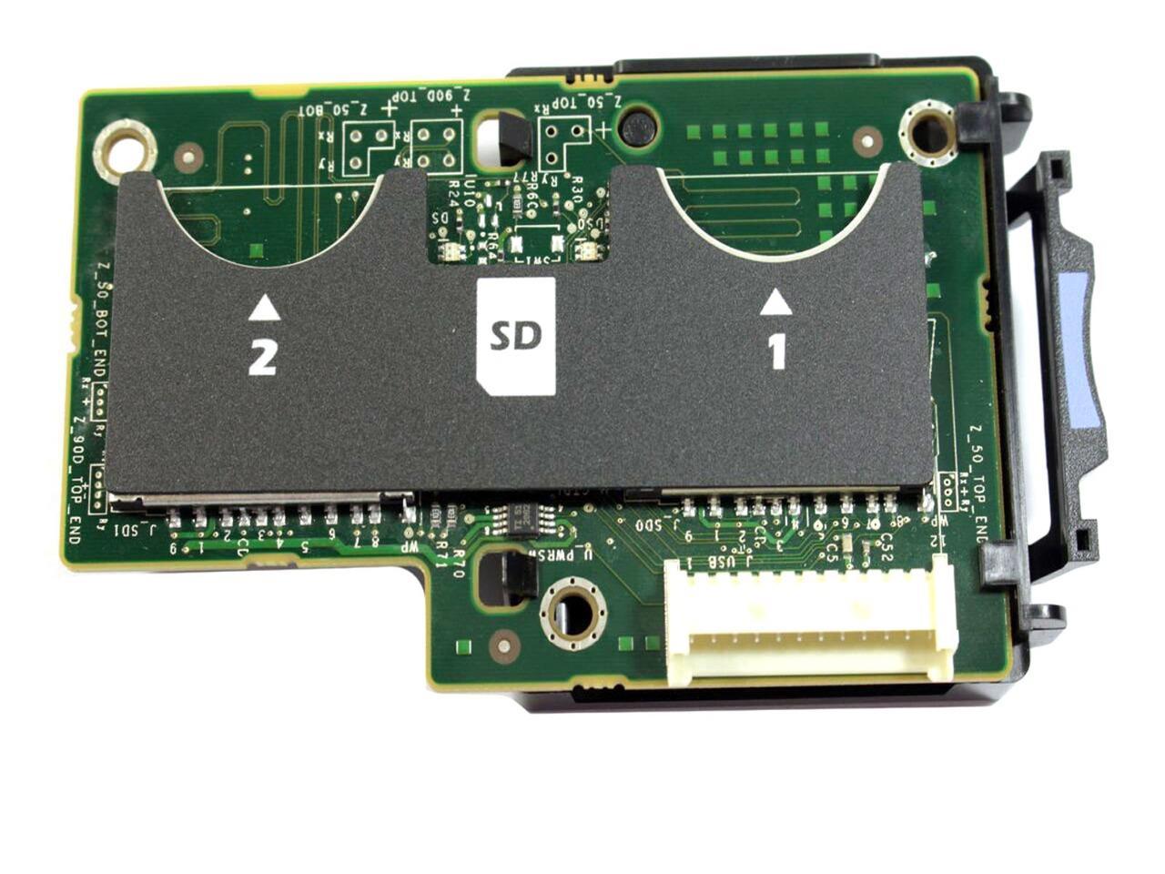 New For Dell PowerEdge R715 R810 R815 R910 SD Card Reader 2 Slots G0NX2 0G0NX2