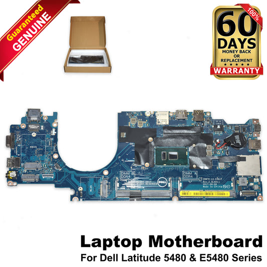 Dell Latitude 5480 i7-7600U 2.8GHz DDR4 Laptop Motherboard LA-E081P W86DG