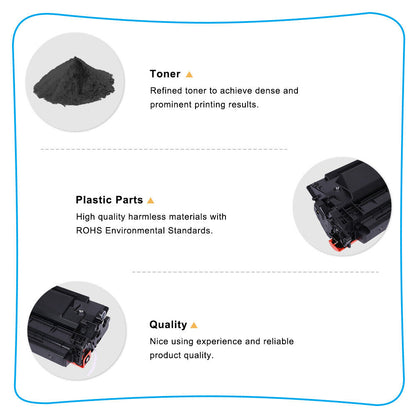 1 Pack 148X Toner Cartridge compatible for HP W1480X LaserJet Pro 4001n 4001dn