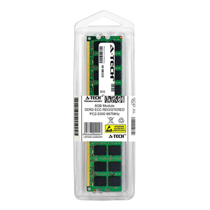 8GB DDR2 PC2-5300R ECC RDIMM (Dell SNPP134GCK2/16G Equivalent) Server Memory RAM (NOT FOR HOME PC)