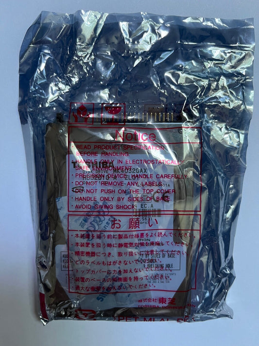 NEW Toshiba MK4032GAX HDD2D10 40GB Internal 5400RPM 2.5" IDE PATA ATA LAPTOP HDD