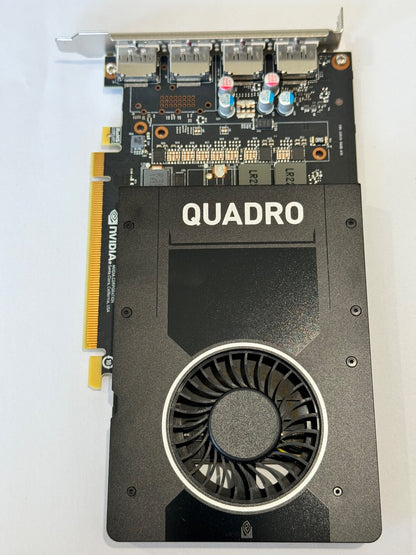 DELL NVIDIA QUADRO P2000 5GB GDDR5 PCIe 4x Display Port Graphics Card P/N 087CG5
