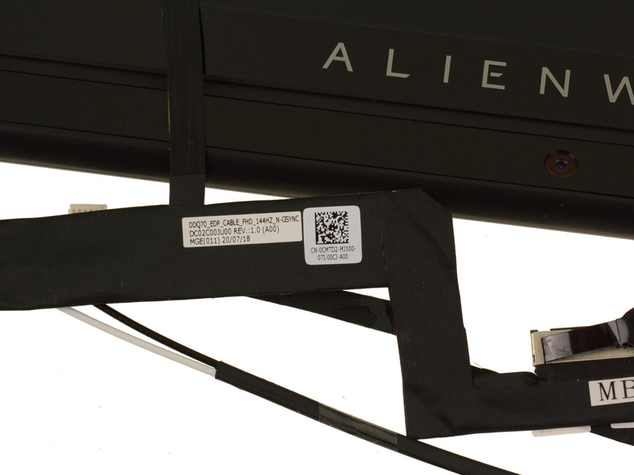 Genuine Dell Alienware Area 51m R1 R2 17.3" 144Hz FHD LCD Display Assembly 7N7YC