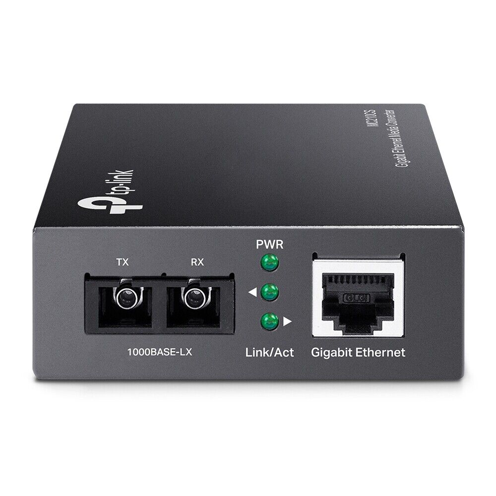 TP-Link MC210CS | Omada 1000Mbps Gigabit Single-Mode Media Converter