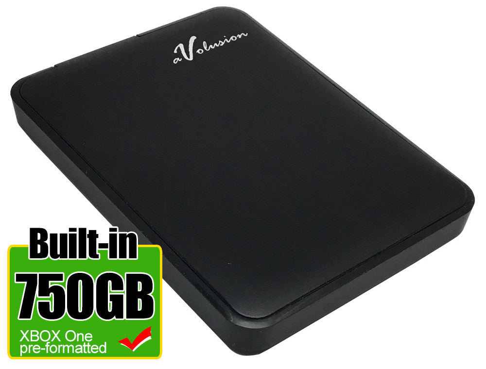 Avolusion 750GB USB 3.0 (XBOX One Pre-Formatted) External XBOX One Hard Drive