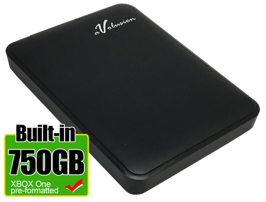 Avolusion 750GB USB 3.0 (XBOX One Pre-Formatted) External XBOX One Hard Drive