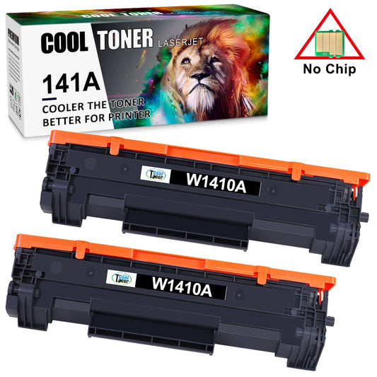 2Pack Toner Cartridge replacement for HP W1410A LaserJet M110w M140w No Chip