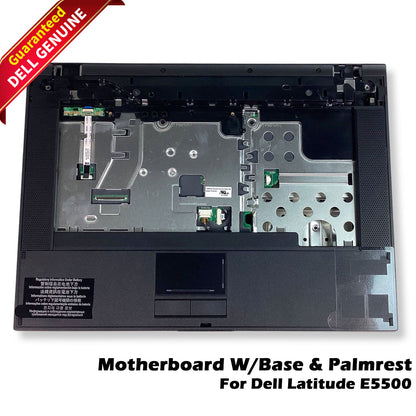 Genuine Dell OEM Latitude E5500 Motherboard With Base & Palmrest Assembly C600D