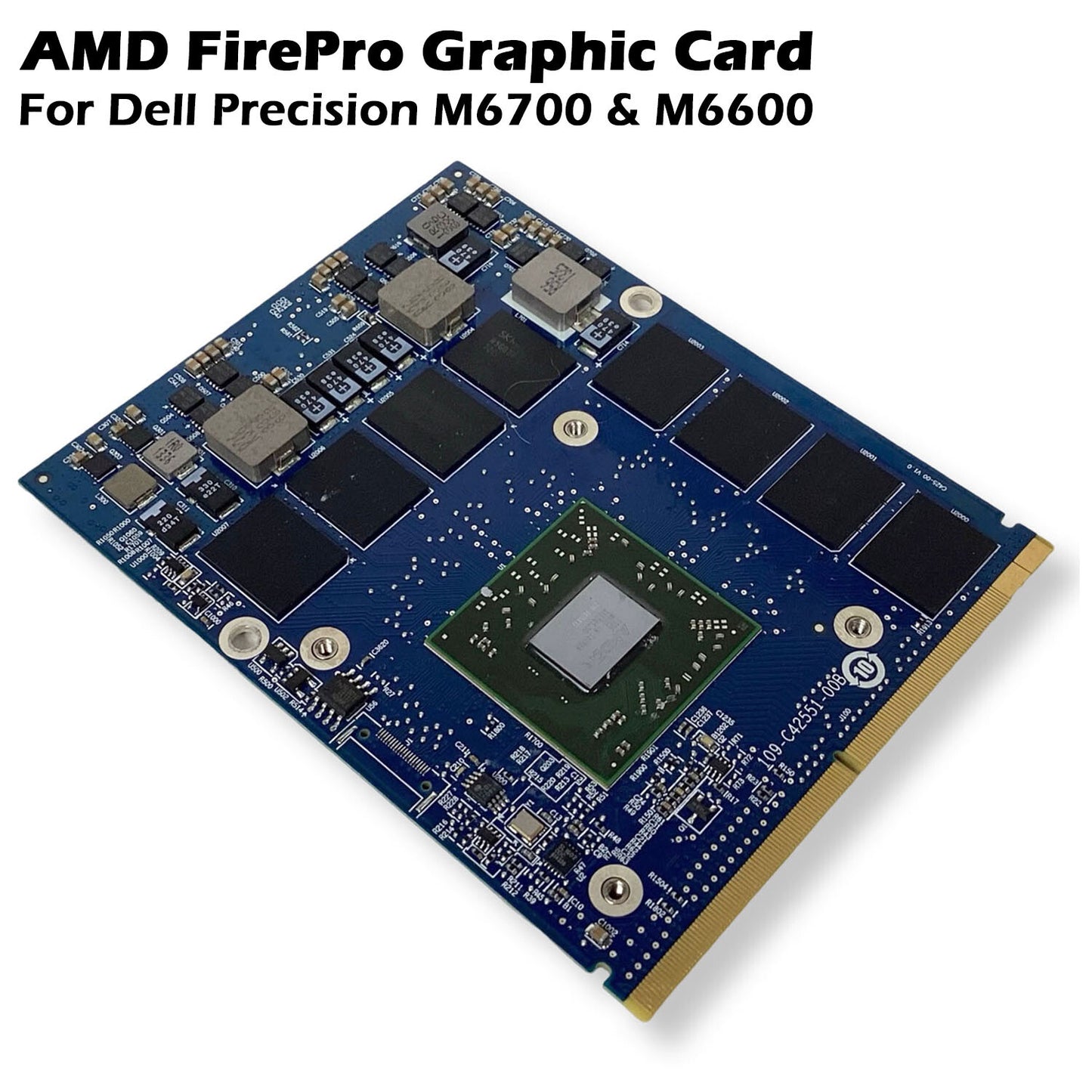 Dell Precision M6700 M6600 AMD FirePro M6000 2GB Video Graphics Card FHC4H