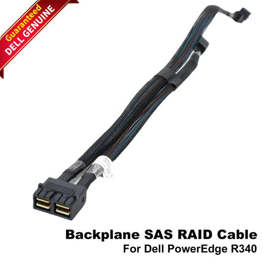 Dell PowerEdge R340 8x2.5" 2xSFF-8087 to 2xSFF-8087 46cm SAS Cable VXP83 (NOT FOR HOME PC)