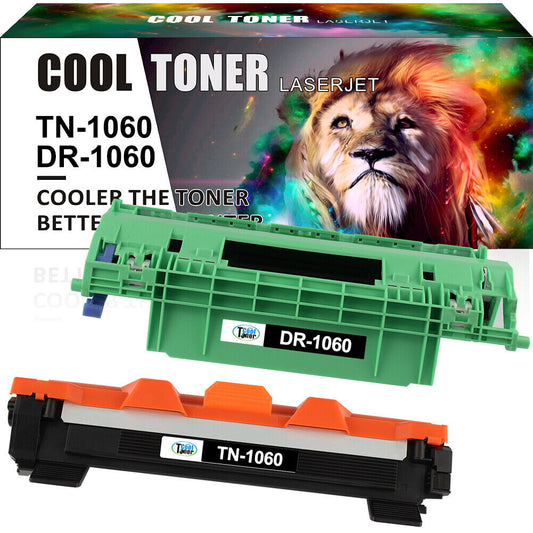 1 DR1060 Drum 1 TN1060 Toner Compatible With Brother HL-1110 MFC-1815 DCP-1512