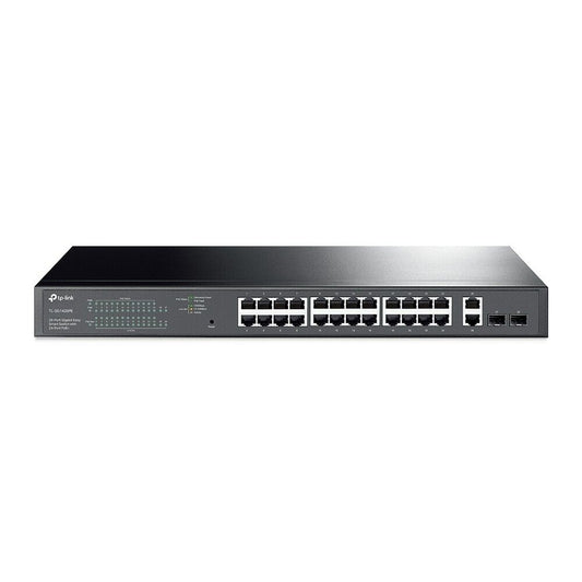 TP-Link TL-SG1428PE | 28-Port 1000Mbps Gigabit Easy Smart Switch | 24* PoE+ Port