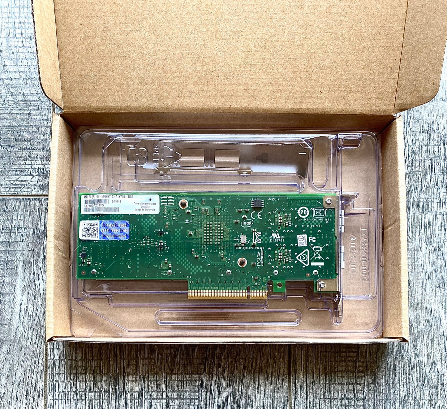 OPEN BOX Intel X710-DA2 Ethernet Converged Network Adapter with yotta