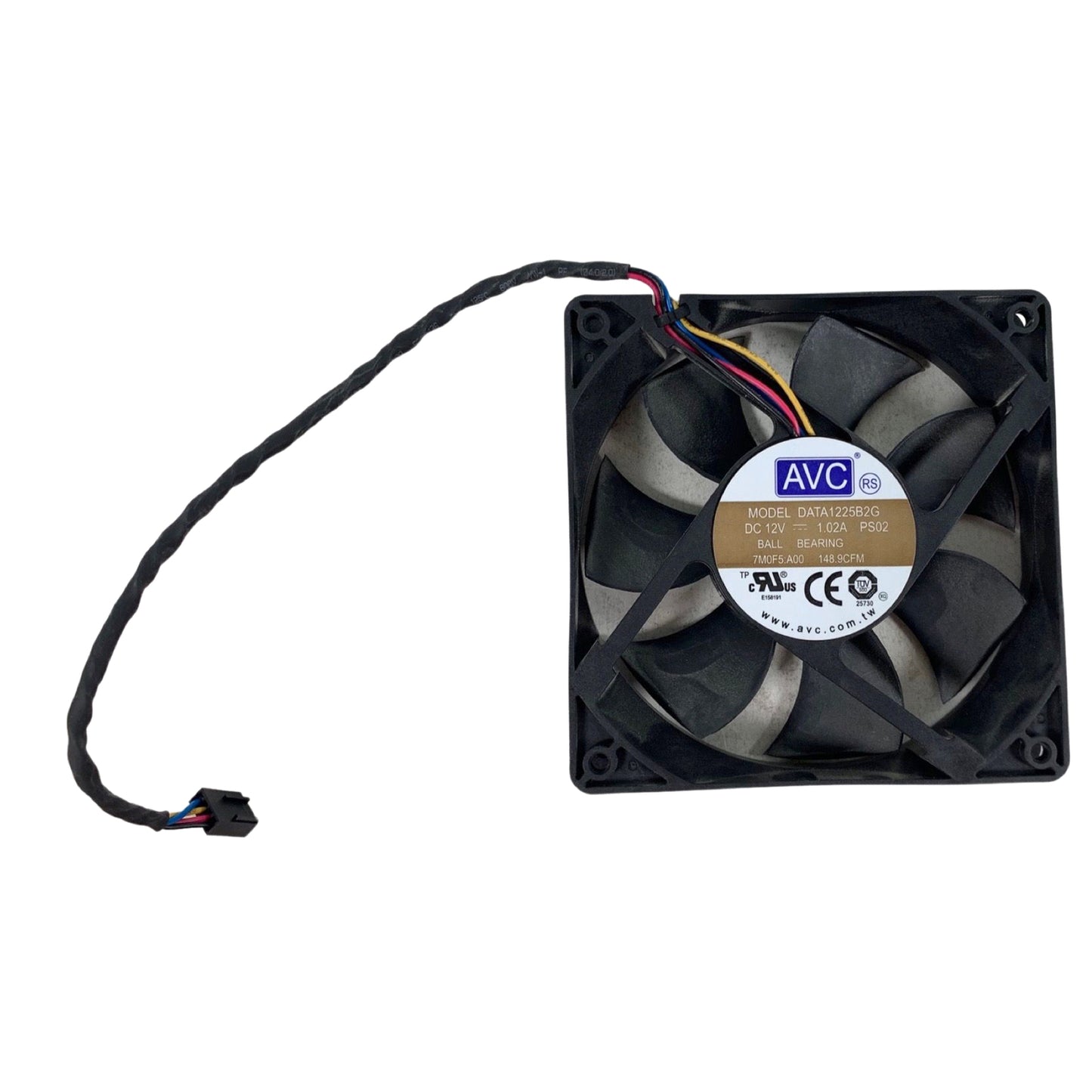 Lot Of 2 Dell Alienware Aurora R5 R6 Desktop Front Case Fan Replacement 7M0F5
