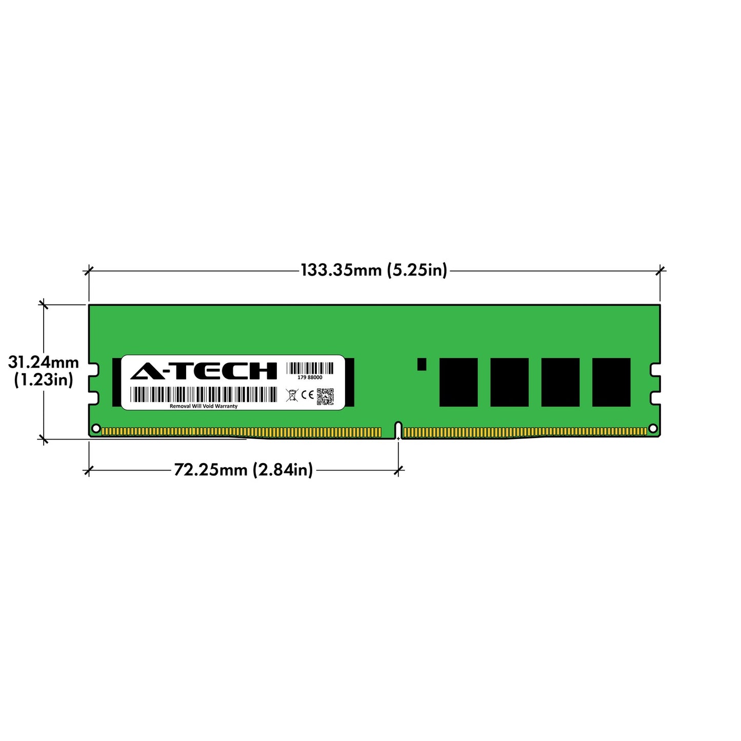 16GB 4x 4GB PC4-2400 ECC UDIMM Synology Unified Controller UC3400 Memory RAM (NOT FOR HOME PC)