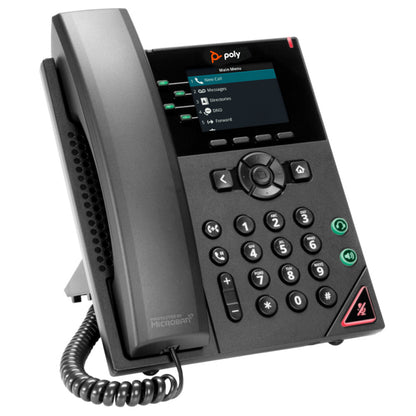 Polycom VVX 250 4-Line 2.8" Color LCD Desktop Business IP Phone 2200-48820-025