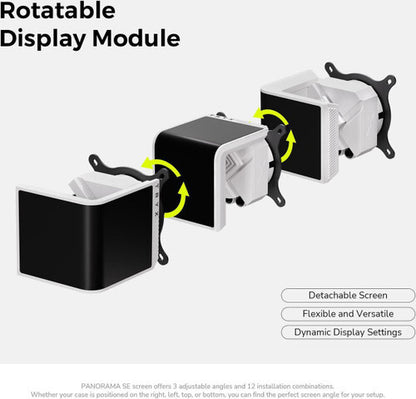 TRYX SE 360 ARGB 360mm AIO 3D Cooler Asetek Adela (White) L-P360L-AM3M-G0W