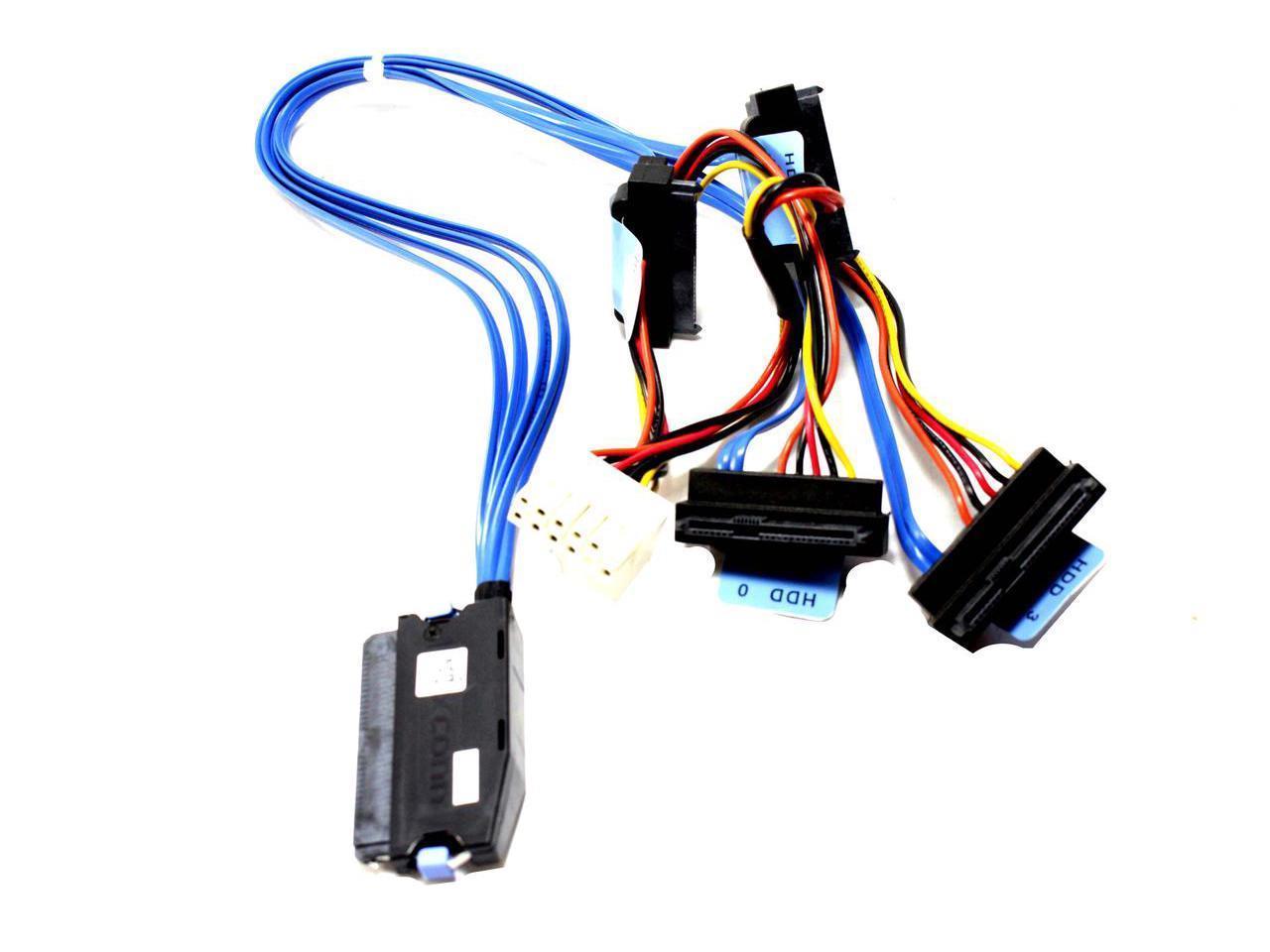 Dell PowerEdge Server R410 PERC 6I 6/IR Raid Cable Mini SAS SATA 4Port HDD M322G (NOT FOR HOME PC)