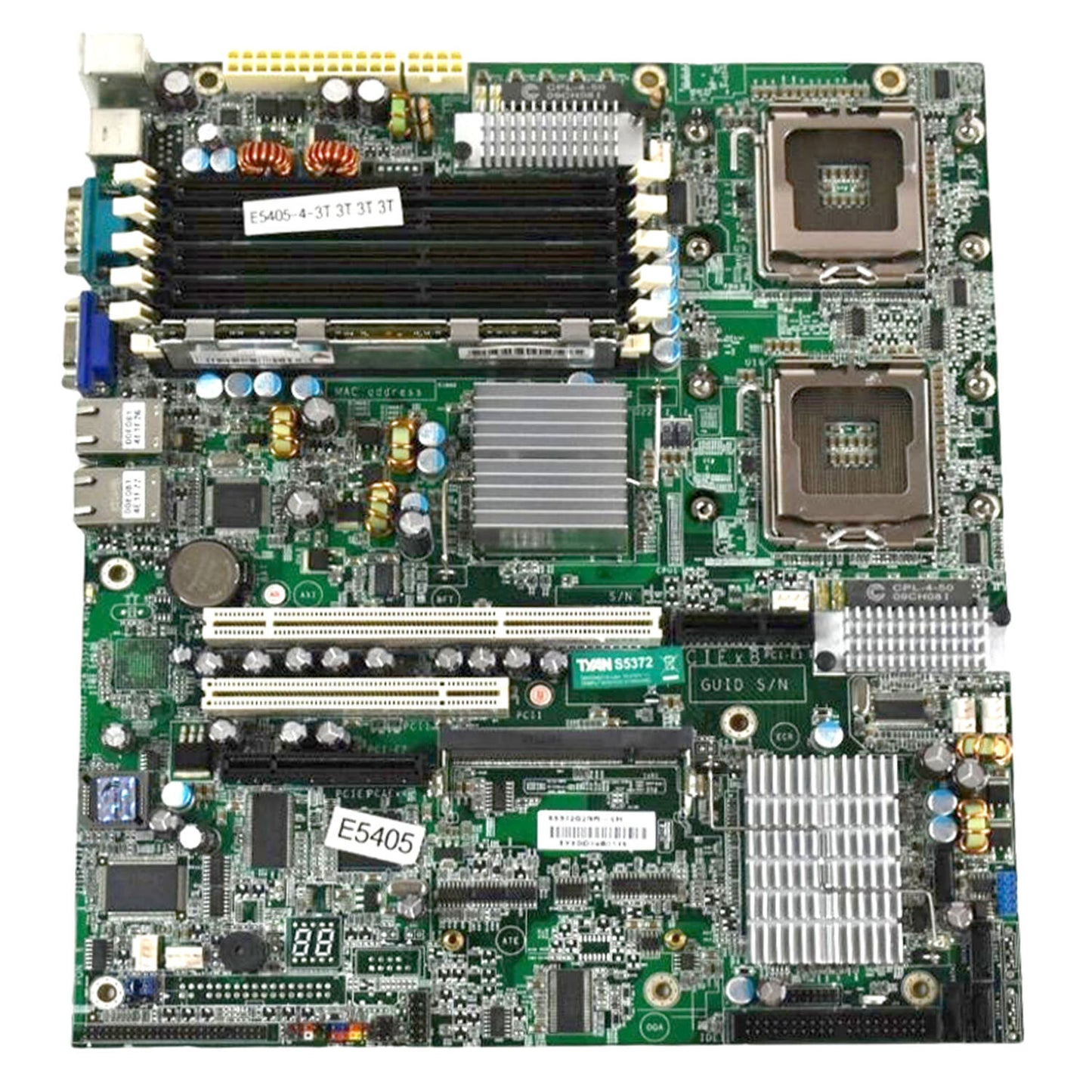 TYAN Tempest i5000VS S5372-LH Xeon 2.5GHz Server Motherboard S537262NR-LH