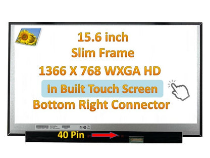 B156XTK02.1 5D10T05359 OEM LCD 15.6 Touch Lenvo 3 15IIL05 81WE00NKUS 81WE000DUS