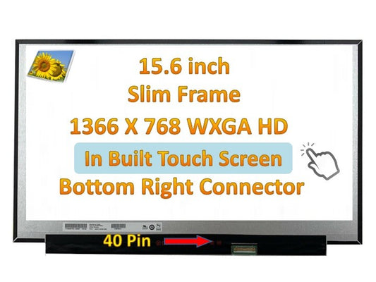 B156XTK02.1 5D10T05359 OEM LCD 15.6 Touch Lenvo 3 15IIL05 81WE00NKUS 81WE000DUS