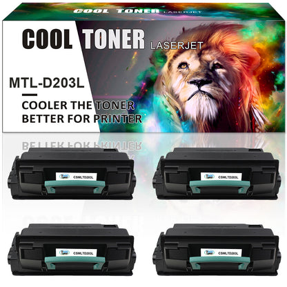 4PK 203L Toner Compatible With Samsung MLT-D203L M3370FD M3870FD M3870FW M4070FR