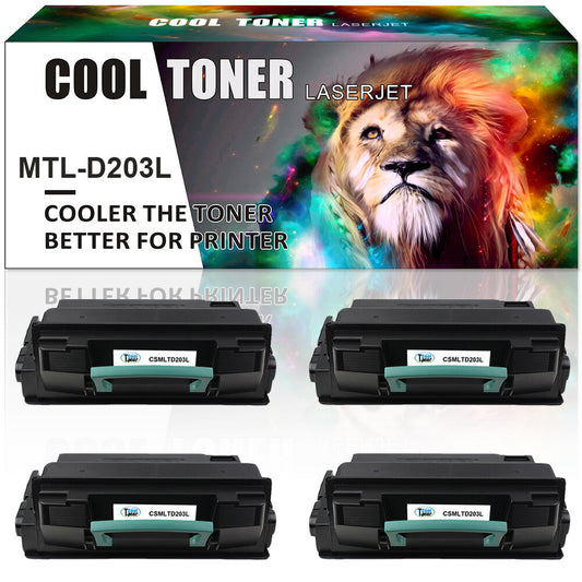 4PK 203L Toner Compatible With Samsung MLT-D203L M3370FD M3870FD M3870FW M4070FR