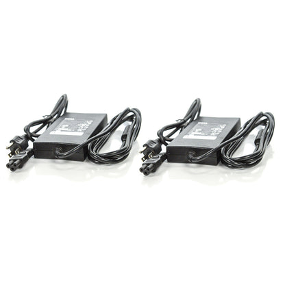 Lot of 2 Genuine OEM Dell 130W 19.5V 6.7A Laptop AC Adapter JU012 WRHKW VJCH5