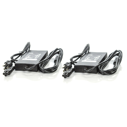 Lot of 2 Genuine OEM Dell 130W 19.5V 6.7A Laptop AC Adapter JU012 WRHKW VJCH5