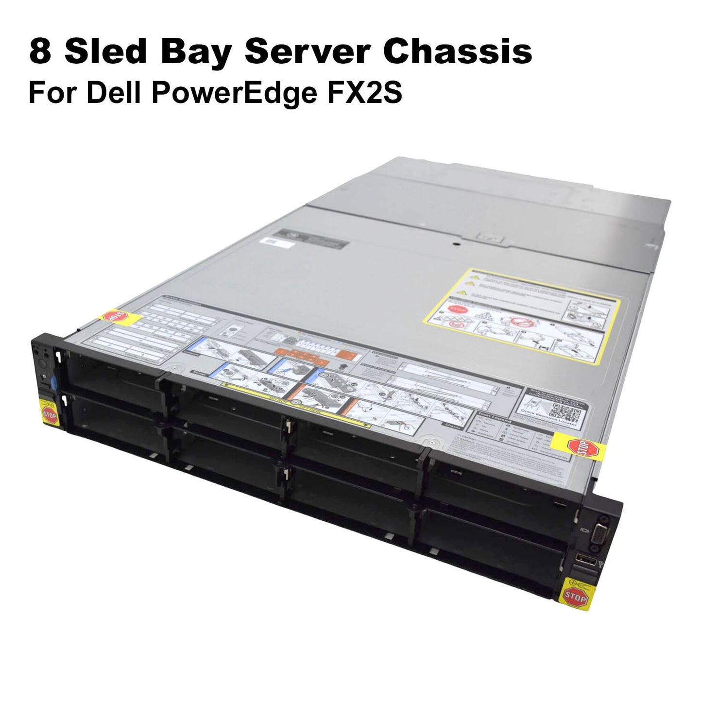 Dell PowerEdge FX2S Server Chassis XHNMX Switched Rackmount 8-Bay Unit