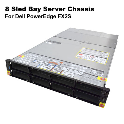 Dell PowerEdge FX2S Server Chassis XHNMX Switched Rackmount 8-Bay Unit