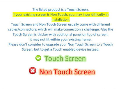 HP 15-fc0025dx PN N41933-001 Touch Screen 15.6" HD LCD Panel 15-fd0xxx NewOpens