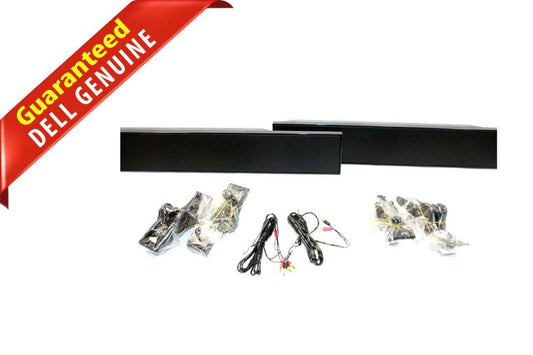 Dell 37" LCD Plasma Television TV Speakers Stands & Mounts Black 5W CJ933 JD406