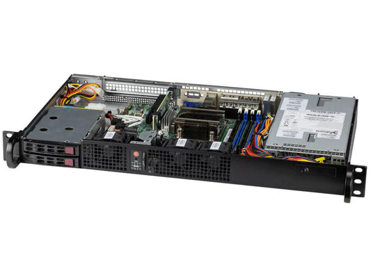 SuperMicro SYS-110A-24C-RN10SP 1U Redundant 300W PWS w/ AA3SSV-24C-SPLN10F MB