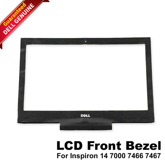 Genuine Dell Inspiron 14 7000 7466 7467 14" LCD Front Bezel Black 0XVFN6 XVFN6
