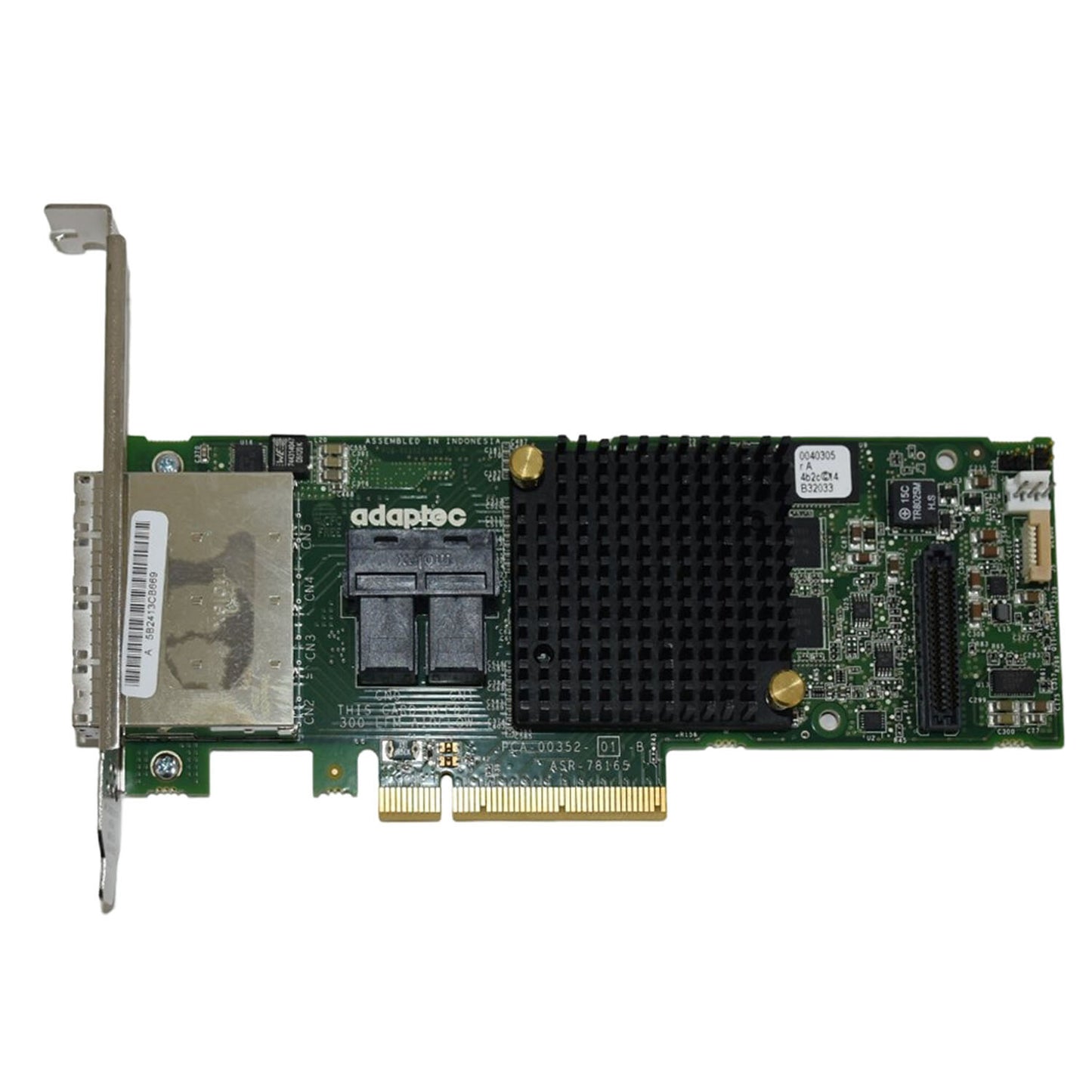 Dell Adaptec ASR-78165 6GB/S 24-Port PCI-E 3.0 X8 SAS RAID Controller 0KT1V (NOT FOR HOME PC)