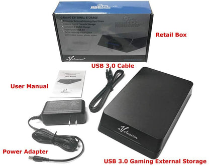 Avolusion HDDGear Pro 8TB 7200RPM 64MB USB 3.0 External Gaming PS4 Hard Drive