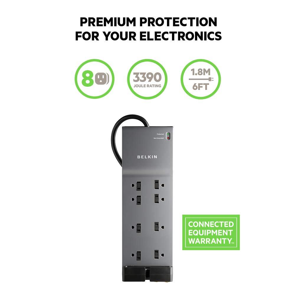 SURGE BELKIN | BE108200-06 8 OUT R