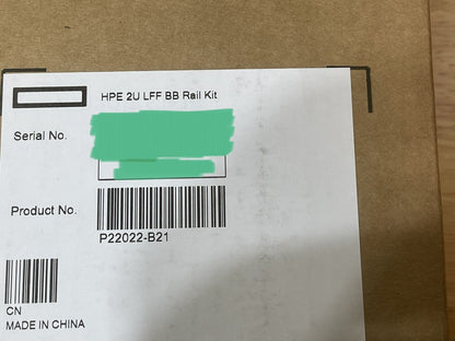 HPE DL38X DL345 DL380 DL385 Gen10+Plus 2U LFF Ball Bearing Rail Kit P22022-B21