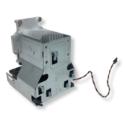OEM DELL OptiPlex 980 CPU Heatsink & Cooling Fan Metallic Shroud Assembly N374R