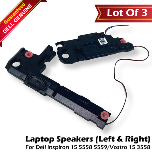 Lot x 3 Dell OEM Inspiron 15 5558 5559 Left & Right Speaker Set 6GH81 384X54