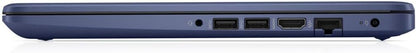 New HP Stream Laptop 14" HD Celeron N4120 4GB 64GB eMMC Webcam Office 365 Blue