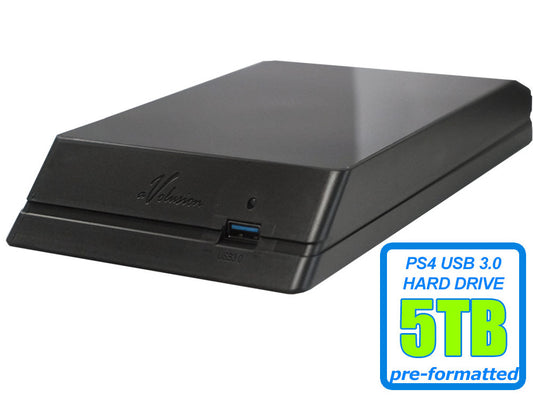 Avolusion (HDDGear) 5TB USB 3.0 External Hard Drive For PS4, PS4 Slim, PS4 Pro