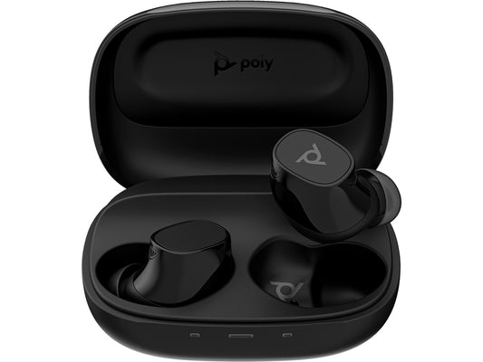 Poly Voyager Free 20 Gray Earbuds +Basic Charge Case