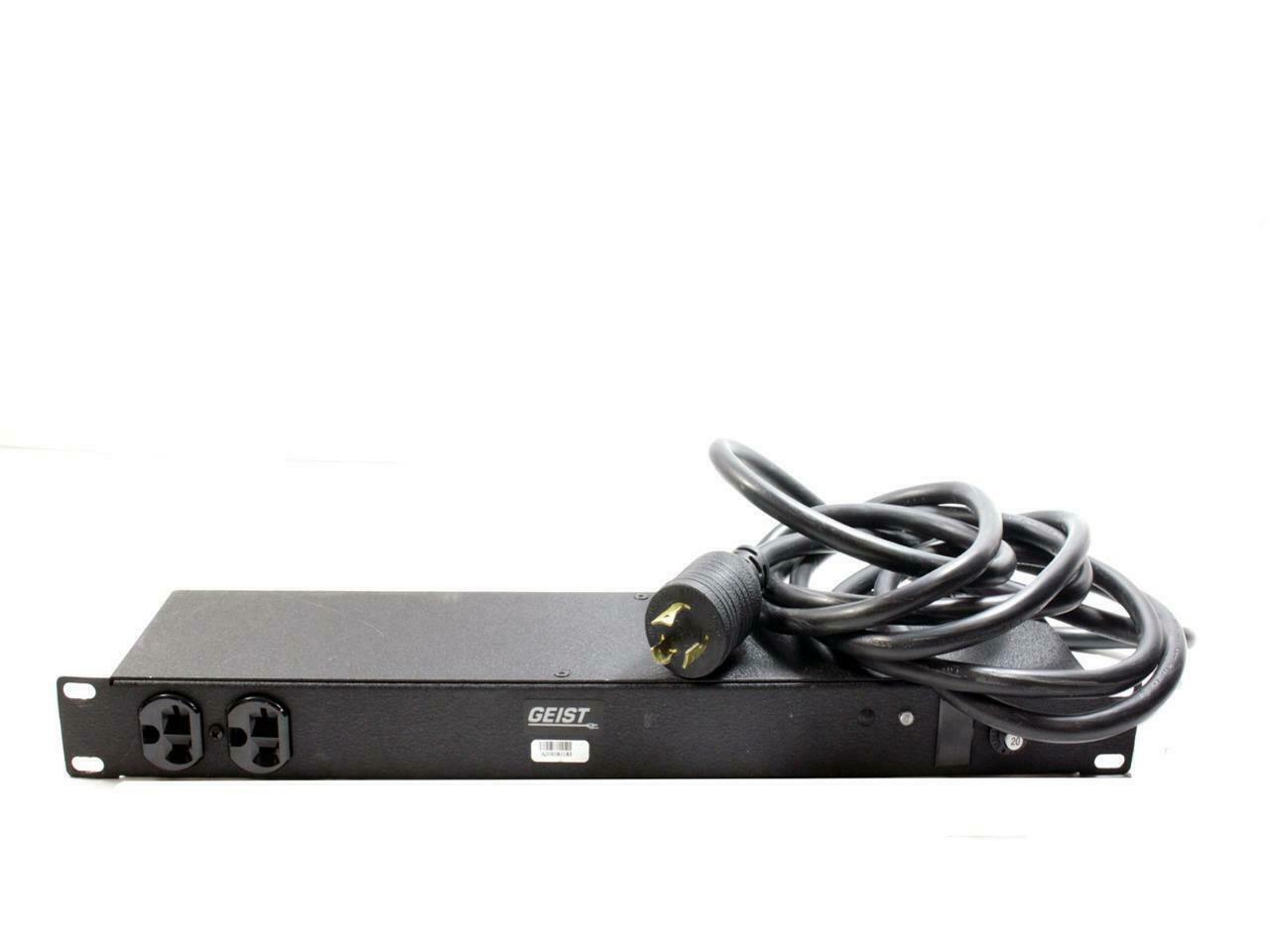 Geist BRN120-1026TL Power 1900W 110-Outlet 20A 120VAC Surge Protector Unit 29592