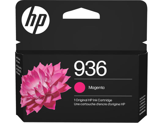 HP 936 Magenta Original Ink Cartridge, ~800 pages, 4S6V0LN