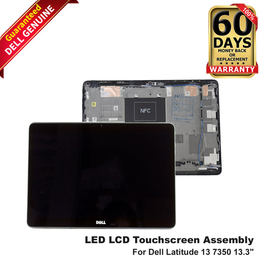 Dell Latitude 7350 13.3? FHD Touch Screen LCD Display Assembly JXR2F T1YC4